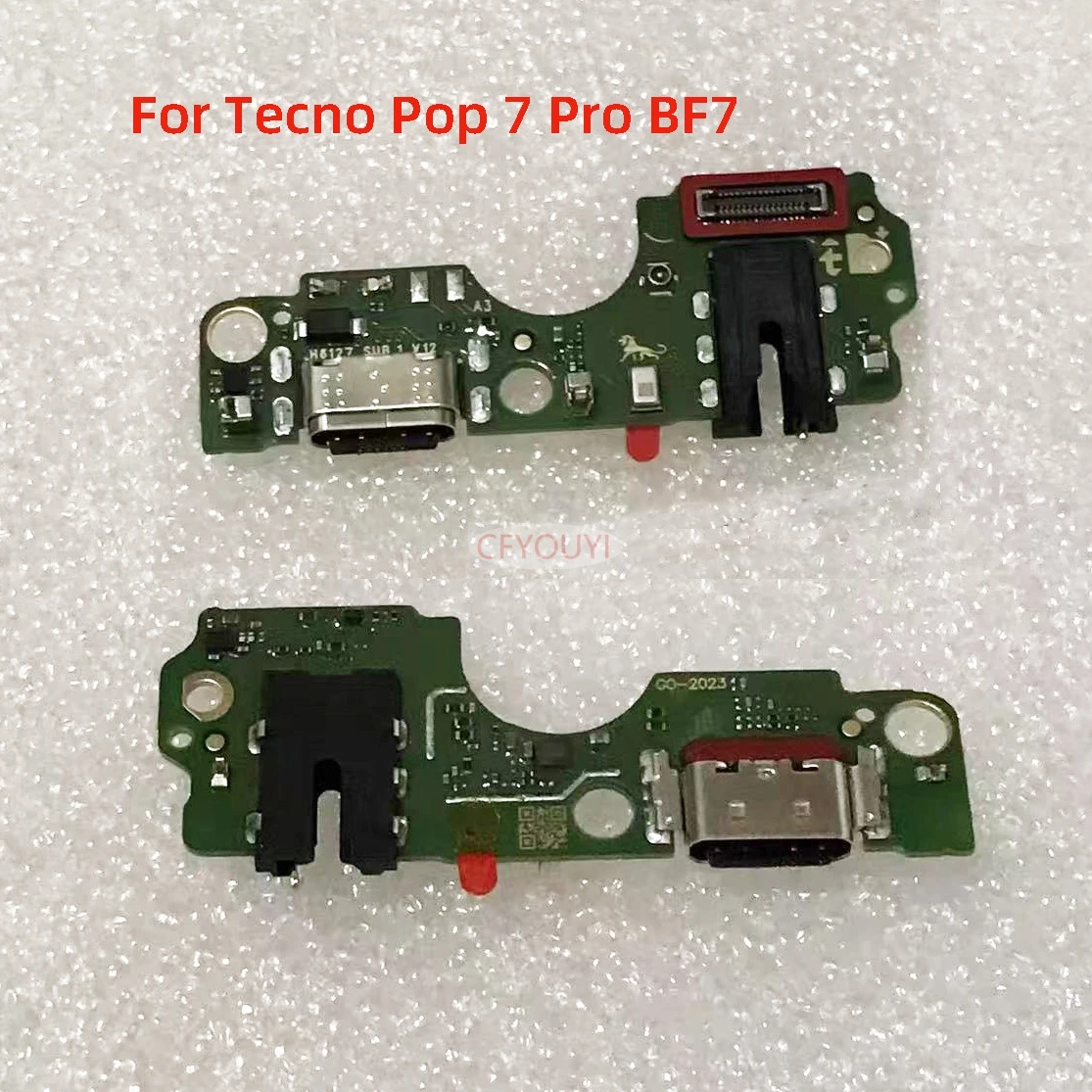 

С поддержкой IC, USB-разъем для быстрой зарядки, порт для зарядки, док-станция, гибкий кабель для Tecno Pop 7 Pro BF7