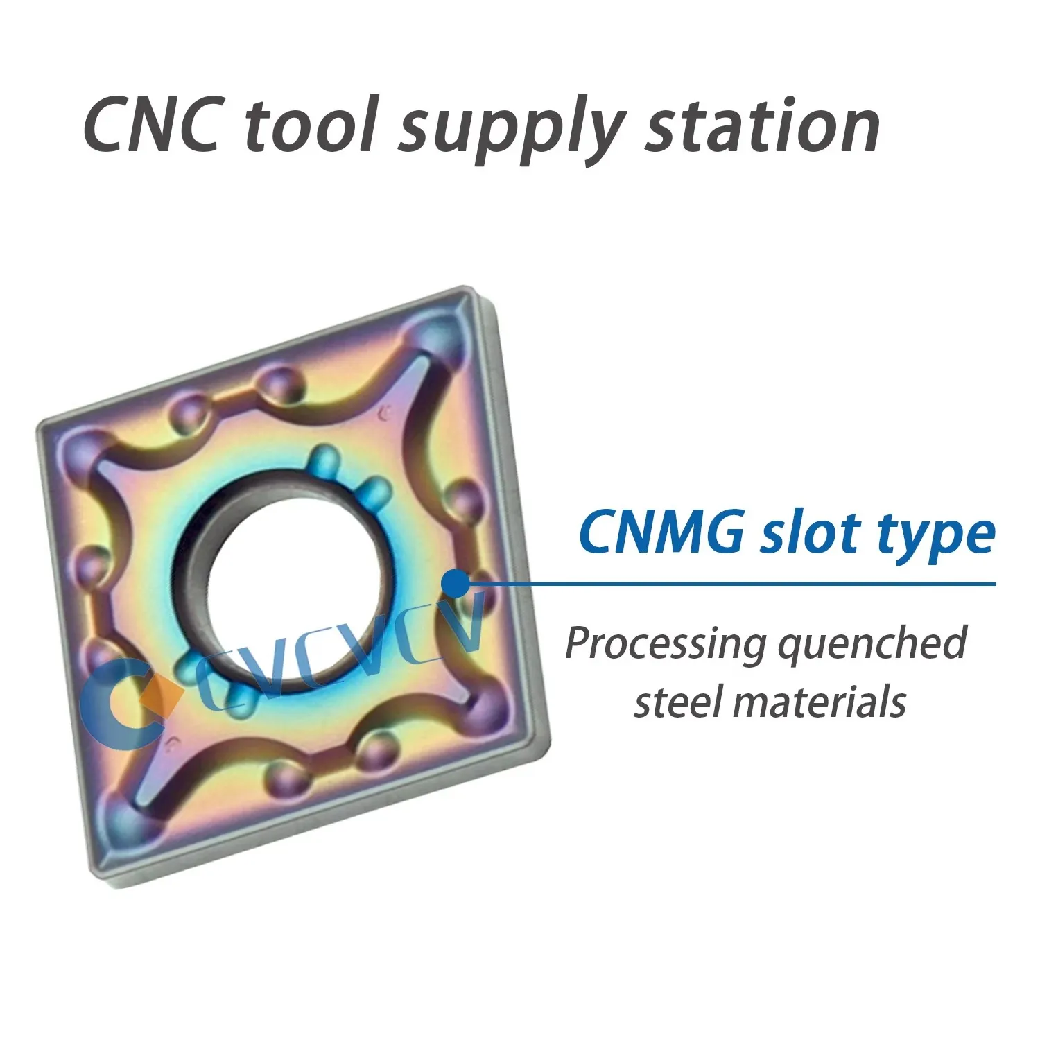CNMG120404-MA TF618 CNMG120404/08-TF TF918 DESKAR 100% Original lathe Color Blade Series Rhombus Blade Processing Quenched Steel