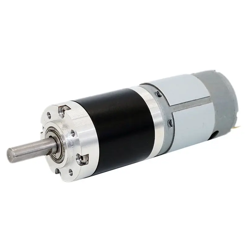 A50U 385 Planetary Gearbox Miniature DC Deceleration Motor Speed Regulation Low Noise Small 24V Motor Accessories 63 Rpm