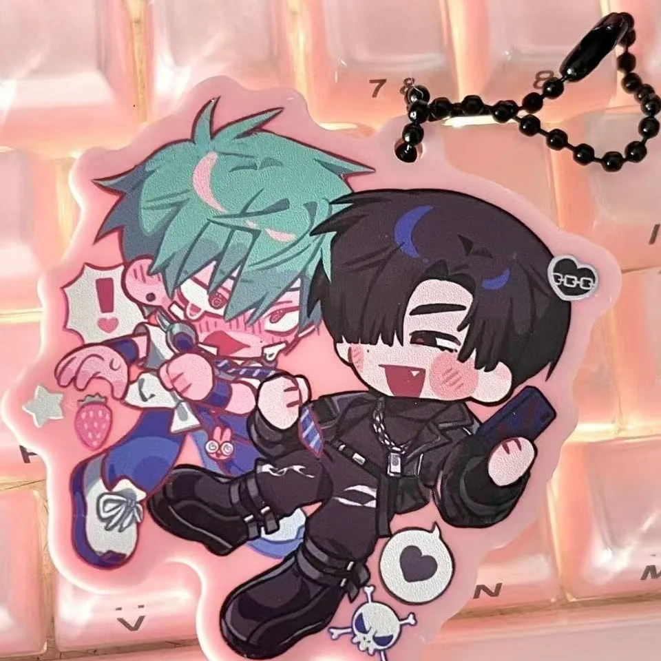 Alien Stage Anime Acrylic Keychain Ivan Till Diy Creative Accesorios Friend Brithday Gifts Bag Car Pendent Collection Ornament