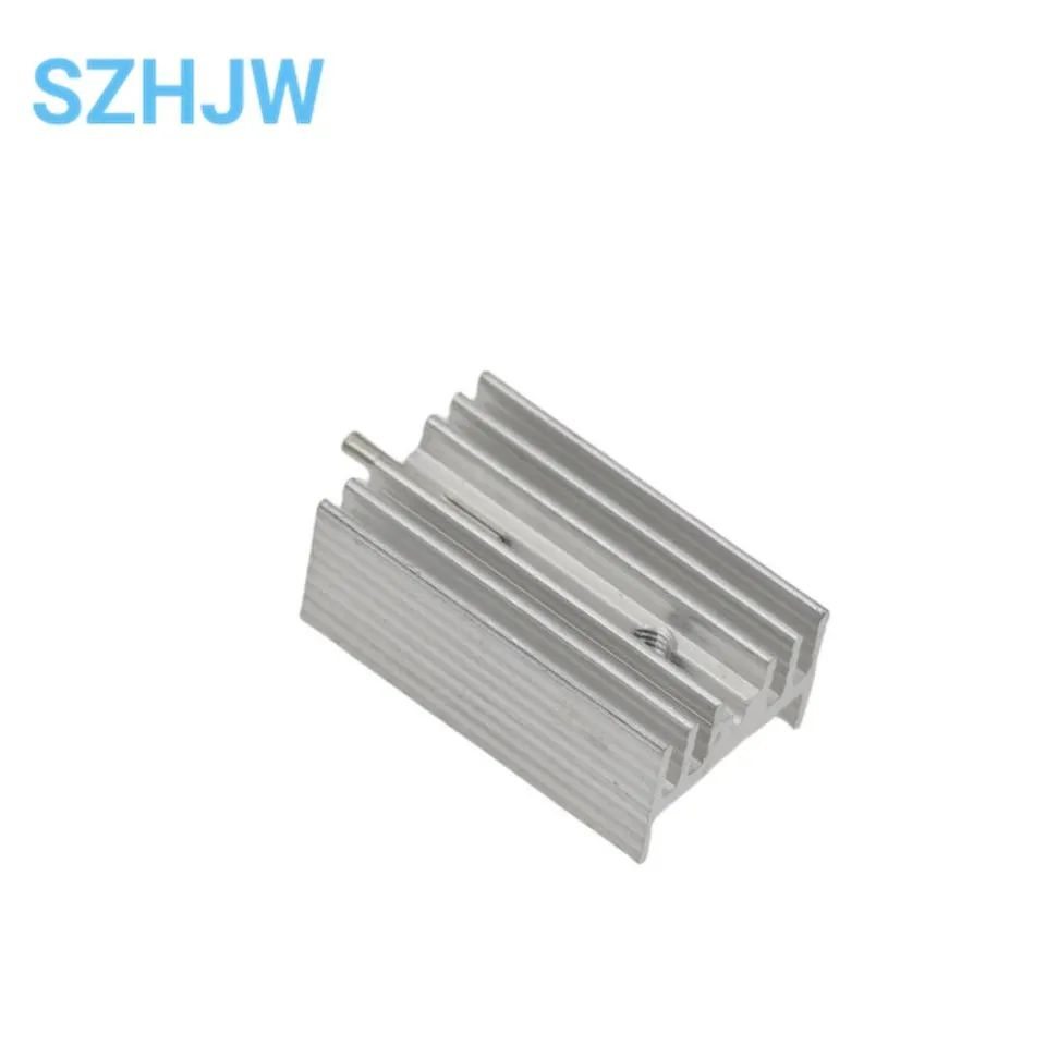 10PCS/LOT Heatsink Radiator Cooler Radiator 25x15x10MM High Quality To 220 transistor Heat Sink With Pin