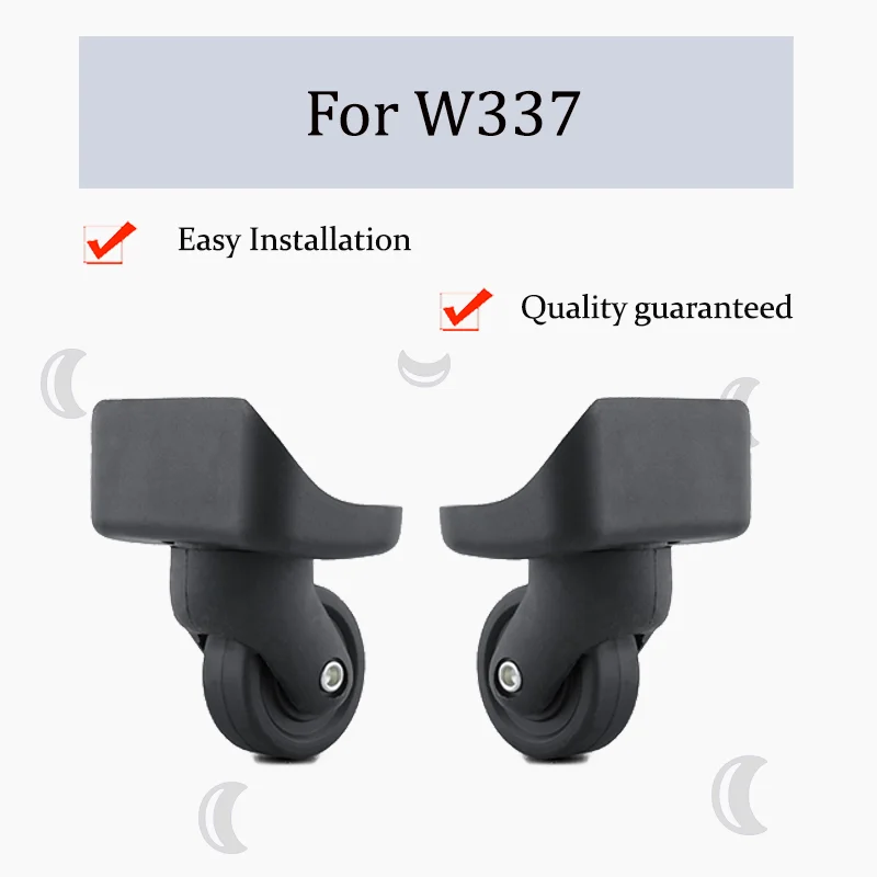 

For W337 Wear-Resistant Upgrade Luggage Wheels 360° Rotating Silent Wheels Replacement Wheels For Trolley Suitcases