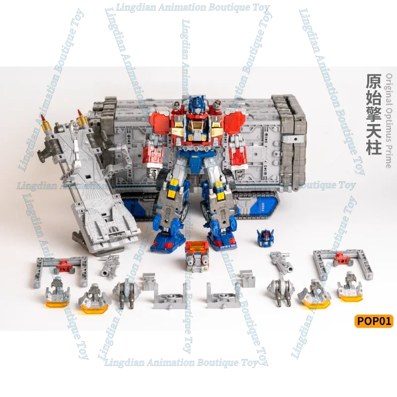 In Stock Transformation Toys Pop01 Diaclone Original Optimus OP Pillar Mecha Model Movable Toy Collection Gift