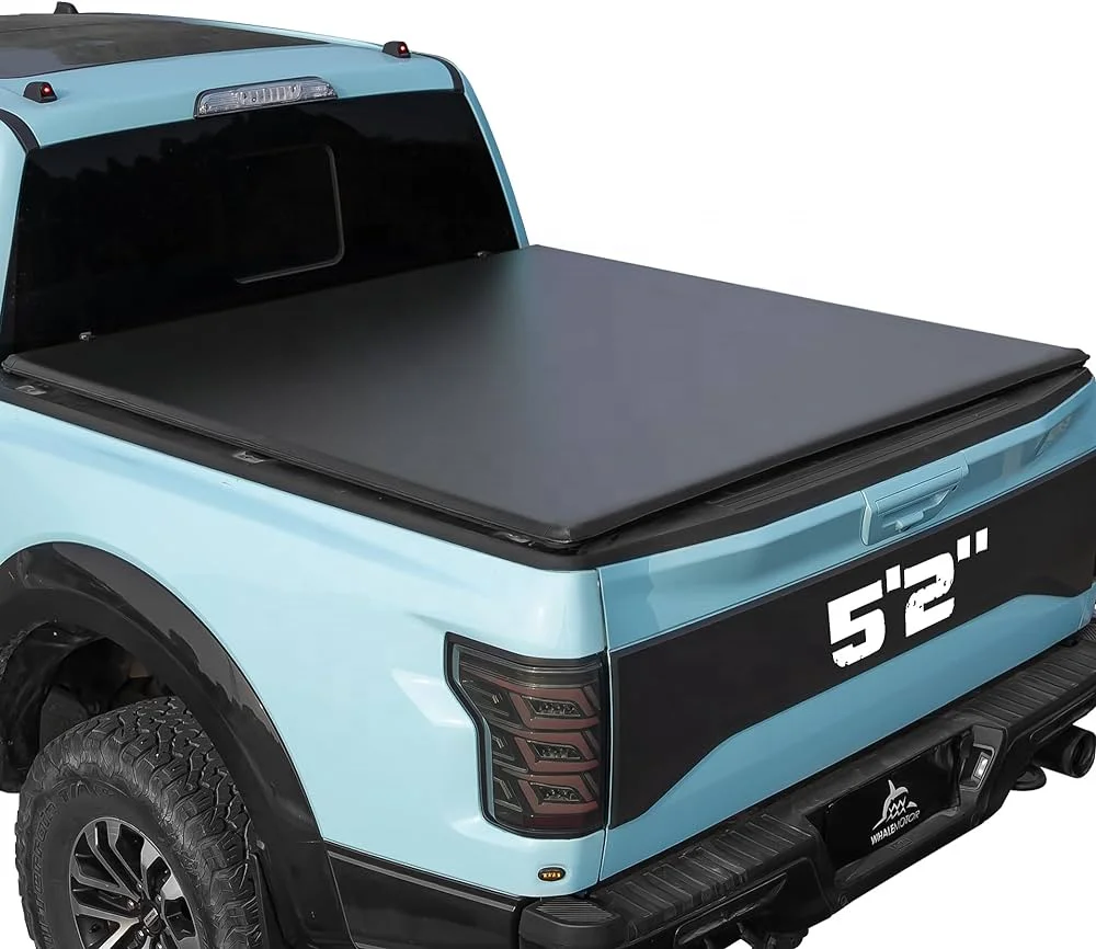 China Professional Customized Ssangyong Musso Double Cab Soft Roll-Up Tonneau Cover