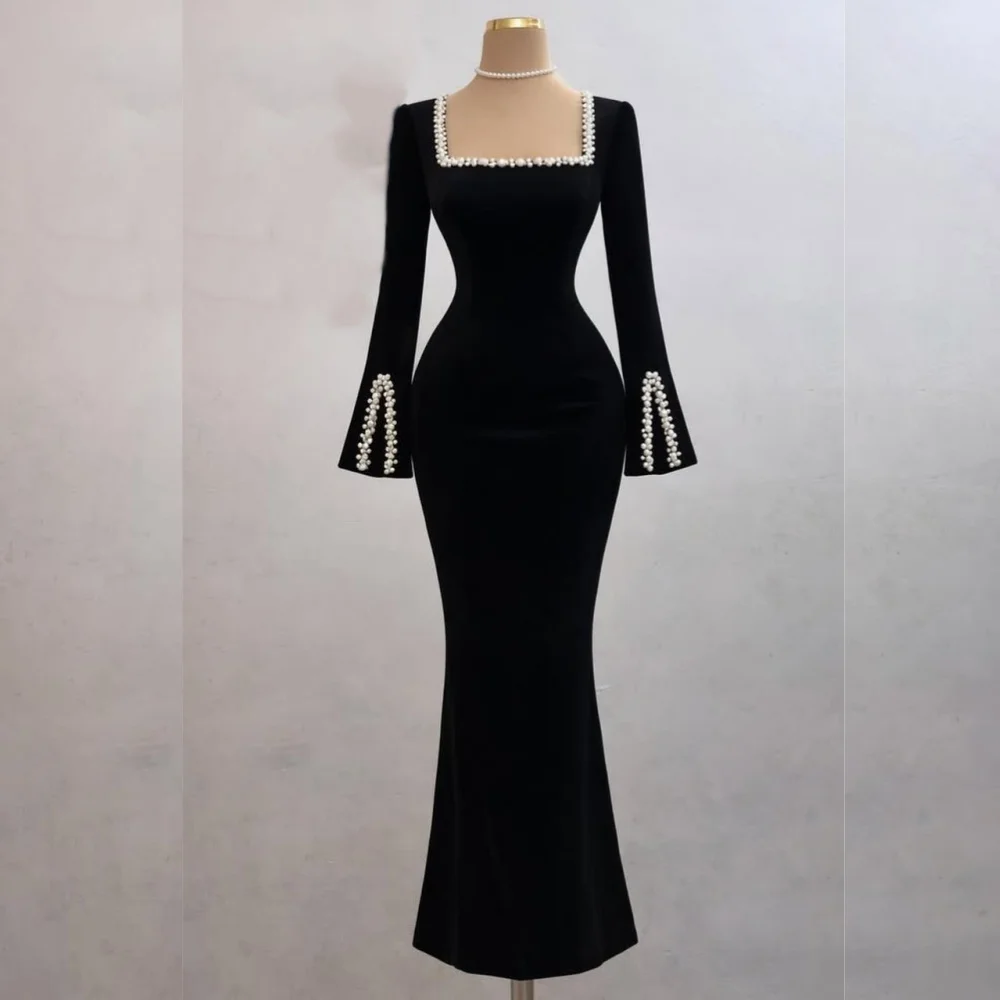 

Индивидуальный пошив: Вечернее платье «Русалка» с блестками и бисером, длинное, на заказ, для особых случаев, элегантное, для выпускного вечера, вечеринки, свадьбы