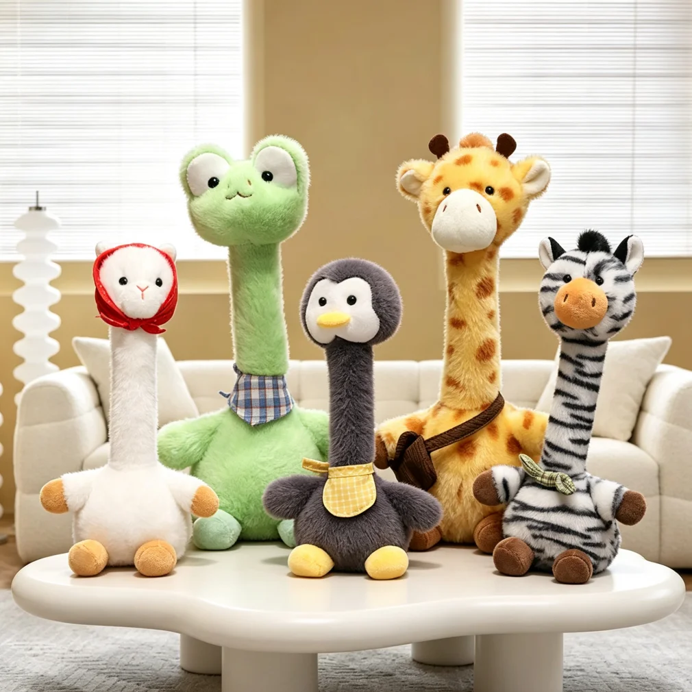 Gift HighQuality SoftCuteFunny PenguinFrogAlpacaDeskPal Cushion Pillow NonSlip MachineWashable HomeDecor BedSofaOffice Livingroo