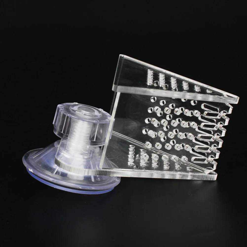 

Fish Feeder Acrylic Cup Freshwater Saltwater Aquarium Decorative Food Dispenser Shrimp Cylinder Planarizing Fish Feeder