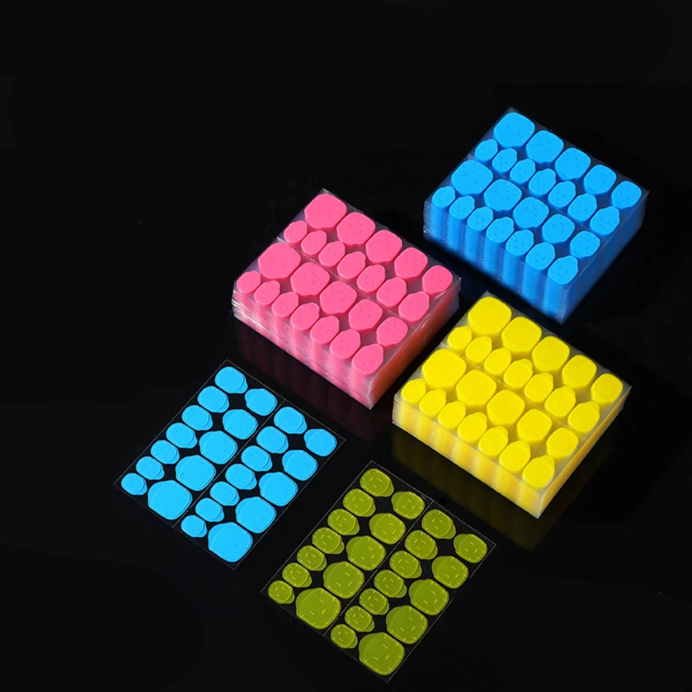 Nouvelle mode gelée colle Super collant 24 autocollants ruban adhésif imperméable faux ongles Gel détachable ongles bricolage conseils