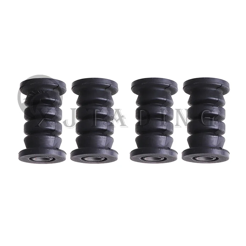 4-Piece 26x52x10mm Swing Arm Mount Bushings for ATV, UTV, Buggy, and Quad Bike Suspension Assembly, Rocker Rubber Damper