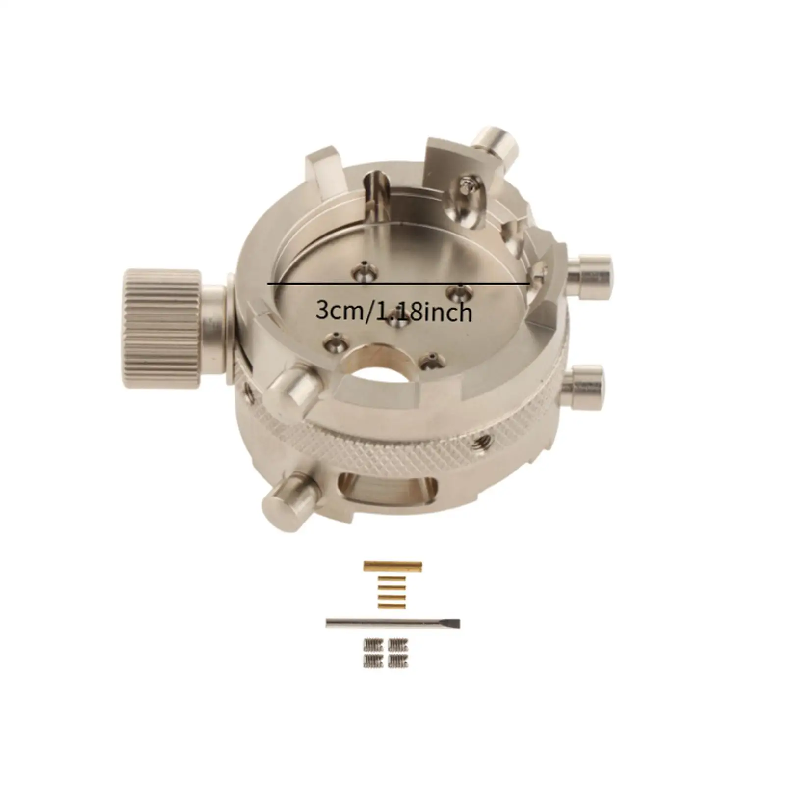 Uhrwerk-Halter, Uhrwerk-Basis, multifunktionaler, stabiler Uhrwerk-Befestigungssitz für Uhrmacher, für 7753, 7751, Einstellung
