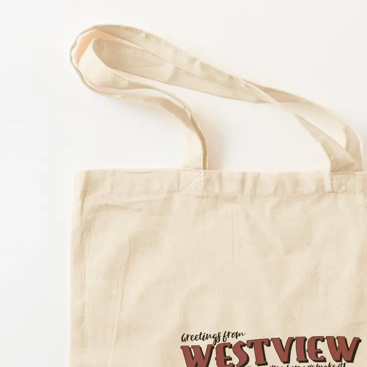 WESTVIEW تحية حمل حقيبة الحقائب البيئية حمل الحقائب أكياس القماش سوبر ماركت حقيبة قابلة للطي التسوق #3