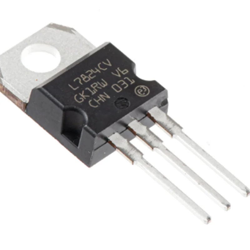 10Pcs New Original L7824Cv-Dg L7824Cv To-220 Linear Regulator Chip +1.5A/+24V