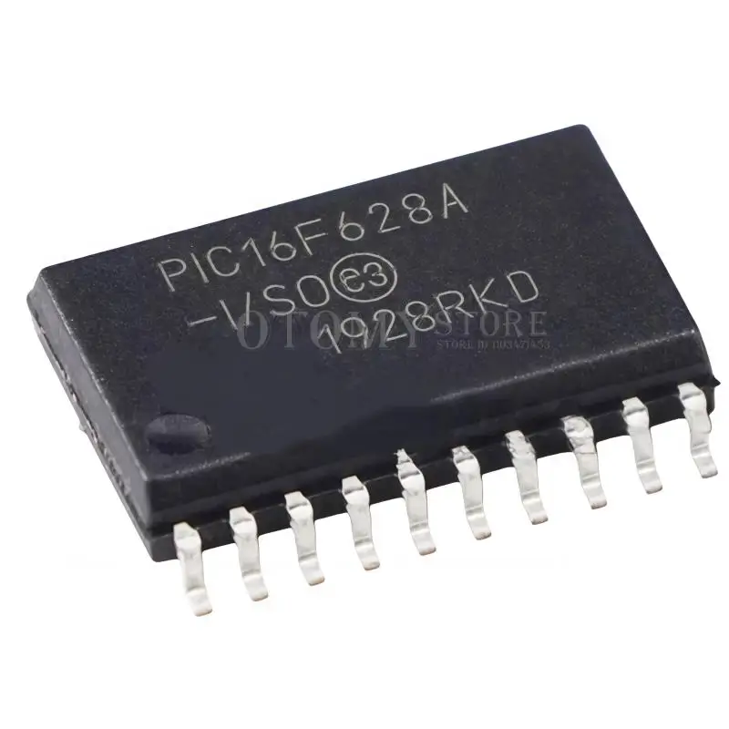 2 قطعة 100% جديد PIC16F628A-I/SO SOIC-18 فلاش متحكم PIC16F628A PIC16F628 SOP18 شرائح