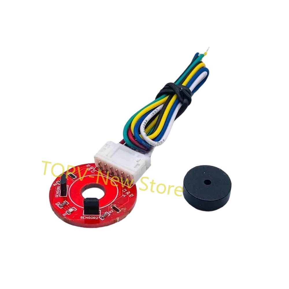 3.3-5V Hall Magnetic Encoder Speed Measurement Code Disk Speed Measurement Direction Sensor Module for 370 Motor