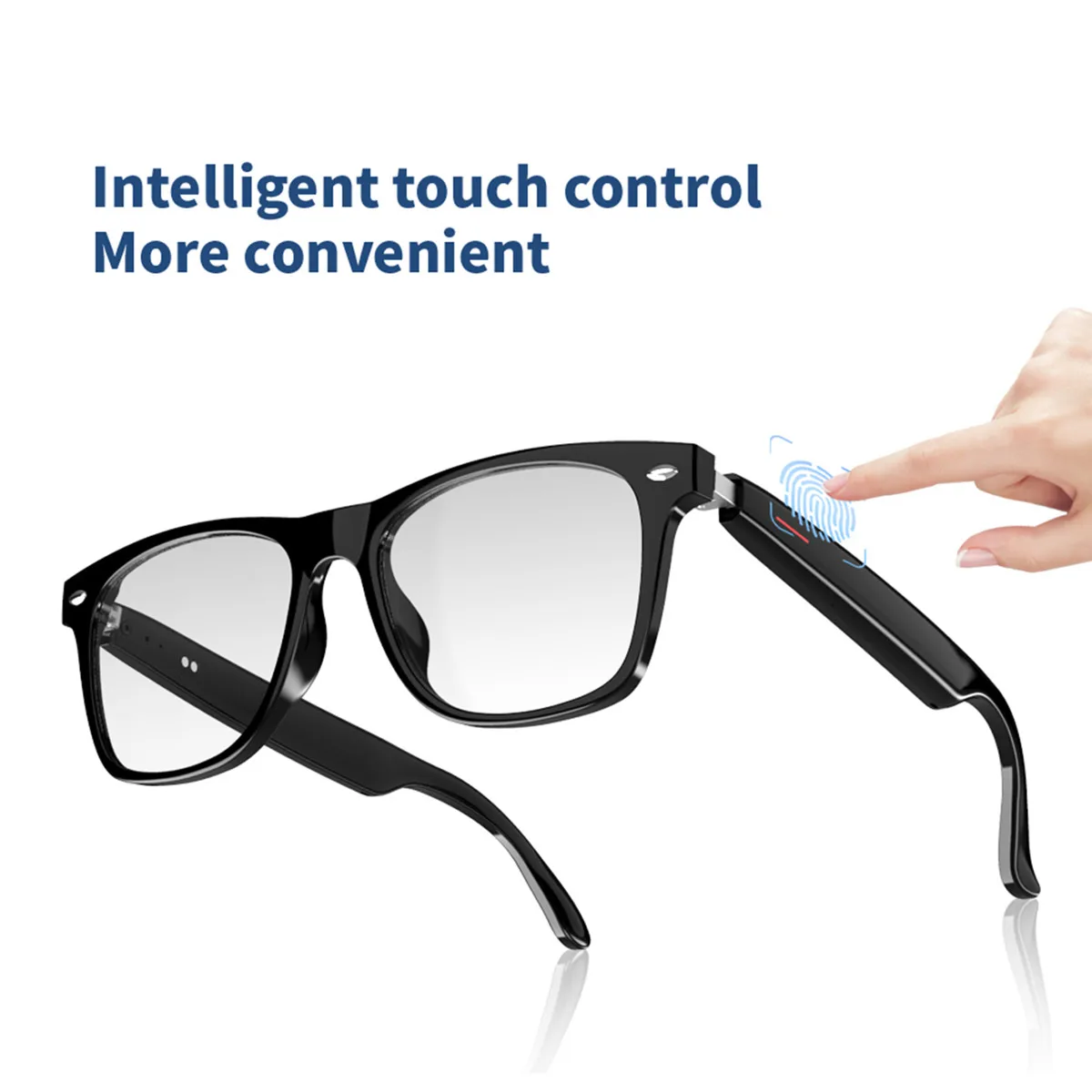 Smart Glasses Translate Language Bluetooth Call AI Voice Assistant Map Navigation Listen Songs Anti Blue Light Smart Eyeglasses