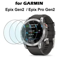 3PCS Smart Watch Screen Protector for Garmin Epix Pro Gen2 51mm 47mm Tempered Glass Anti Scratch Protective Film Epix Gen 2