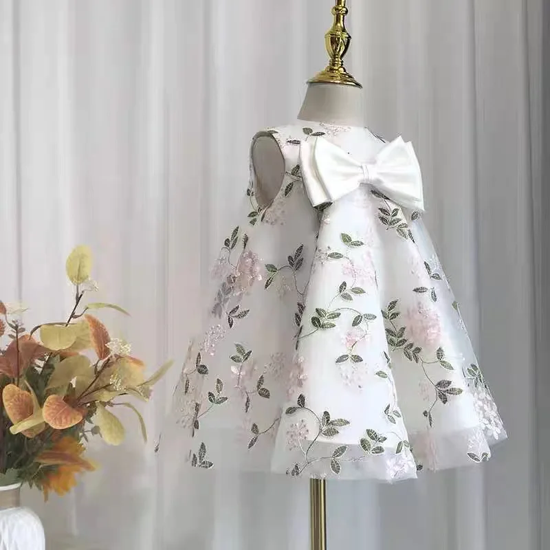

Baby One Year Female Korean Version Cute High Waist Birthday Photo Wedding Foreign Style Princess dress