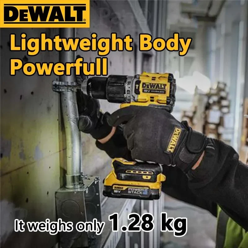 DeWalt perceuse électrique sans brosse perceuse à percussion au lithium rechargeable perceuse à main multifonctionnelle DCD805