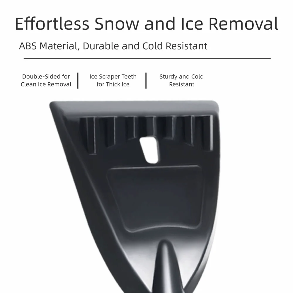 Practical Detachable Snow Shovel Brush Non Slip Portable Car Cleaning Brush Wash Defroster
