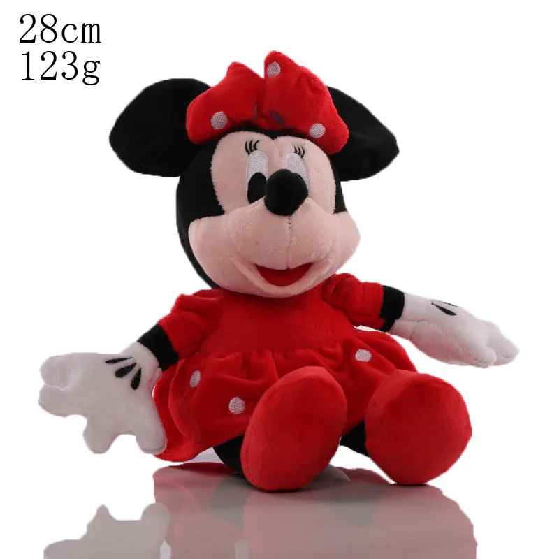 Disney Brinquedos Dos Desenhos Animados Mickey Minnie Mouse Toy Collectible Soft Pillow Decor Boneca Crianças Presente De Aniversário Festival Natal Presentes