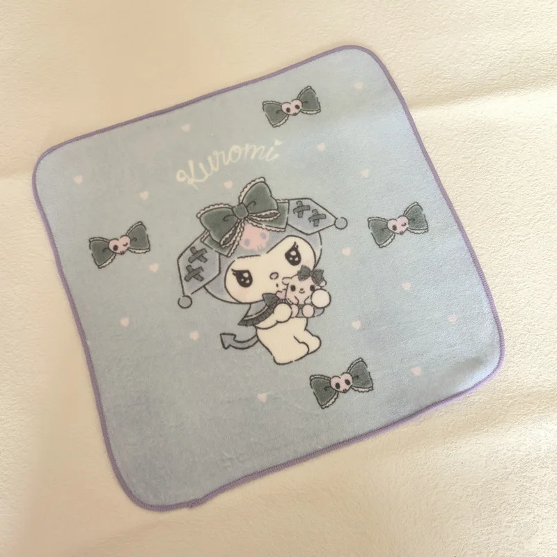 MINISO名創優品 純綿カットベルベット アクティブフラワー Sanli Oumei Loti Kulomi 子供用ハンドワイプ フェイスタオル スクエアスカーフ