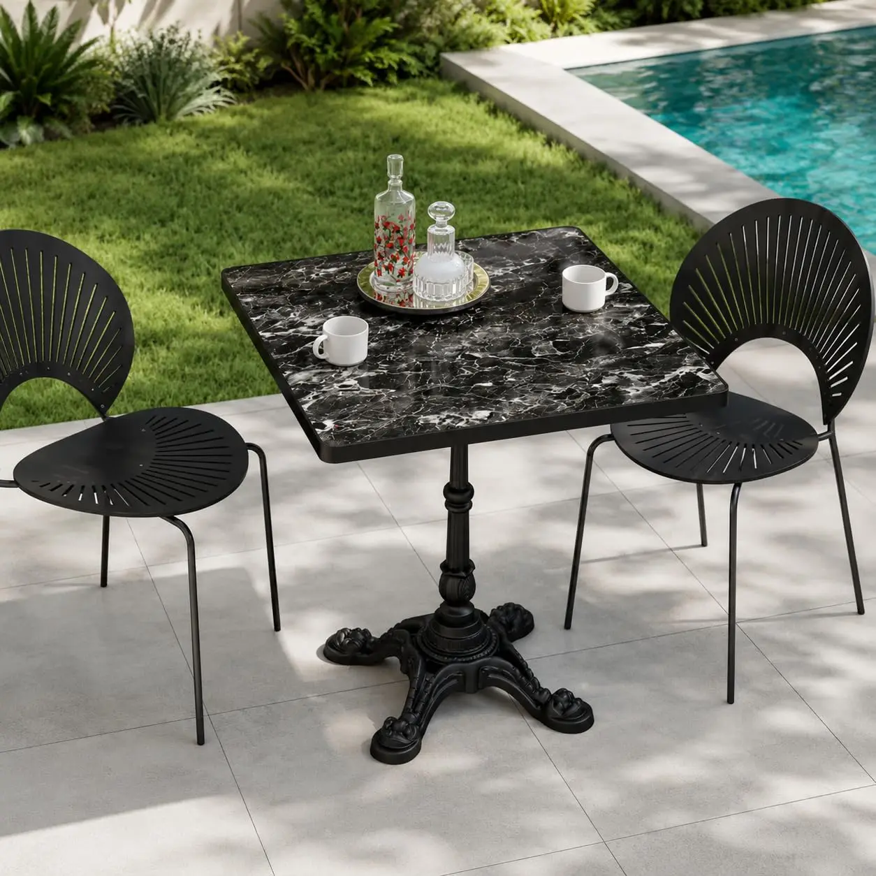Outdoor Bistro Table, 31.5
