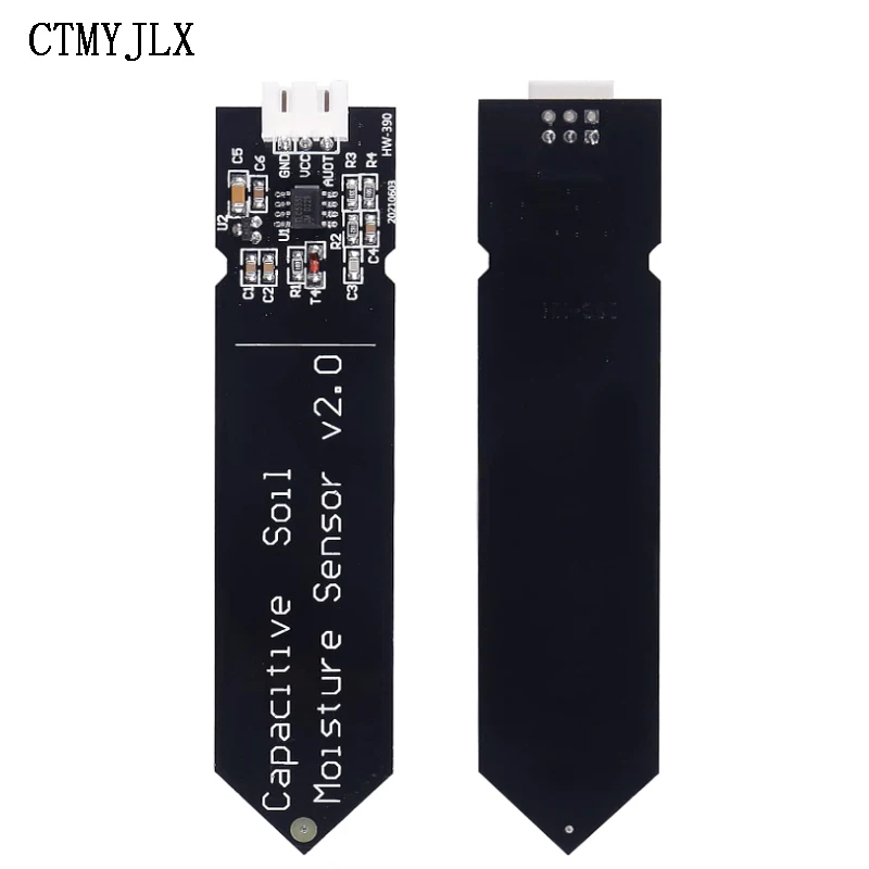 10 قطعة مستشعر رطوبة التربة بالسعة مقاوم للتآكل لاردوينو كشف الرطوبة حديقة سقي لتقوم بها بنفسك الإلكترونية #5