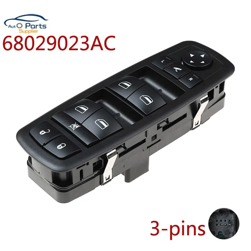 New 68029023AC Electric Power Window Switch Auto For Dodge Grand Caravan Chrysler Town & Country 2008 2009 68029023AA