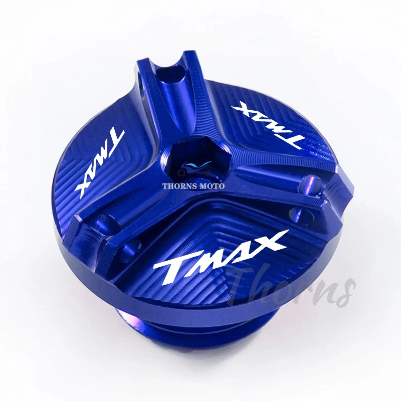 لياماها TMAX530/500 T-MAX 500 T-MAX 530 SX DX TMAX 560 Tech MAX TMAX دراجة نارية زيت المحرك غطاء الترباس غطاء المسمار الملحقات #3