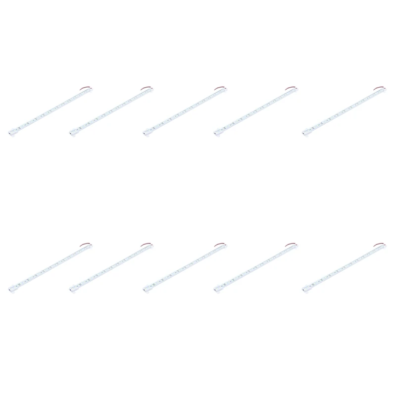 

Фотовспышка LJL-10Pcs 50 см 5630 SMD 36светодиодный ДНЕВНАЯ белая алюминиевая жесткая полоса фотовспышка