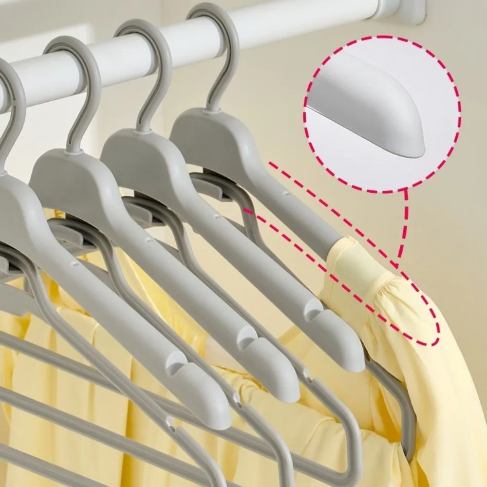 Rotatable Maxi Skirt Clothes Hanger Multifunctional Non-Slip Two-piece Set of Clothing Stacked Hanger Durable Orderly Storage