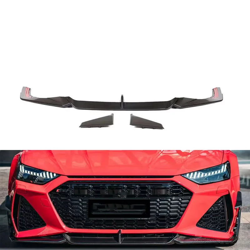 

Prepreg Carbon Fiber RS7 Front Splitter Lip for Audi RS7 C8 Sportback 4-Door 2020- 2021