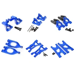 Metal Upgrade Parts Steering Block Hub Carrier Suspension Arm for ARRMA 1/10 GORGON Monster Truck 4x2 RC Car Upgrade Parts