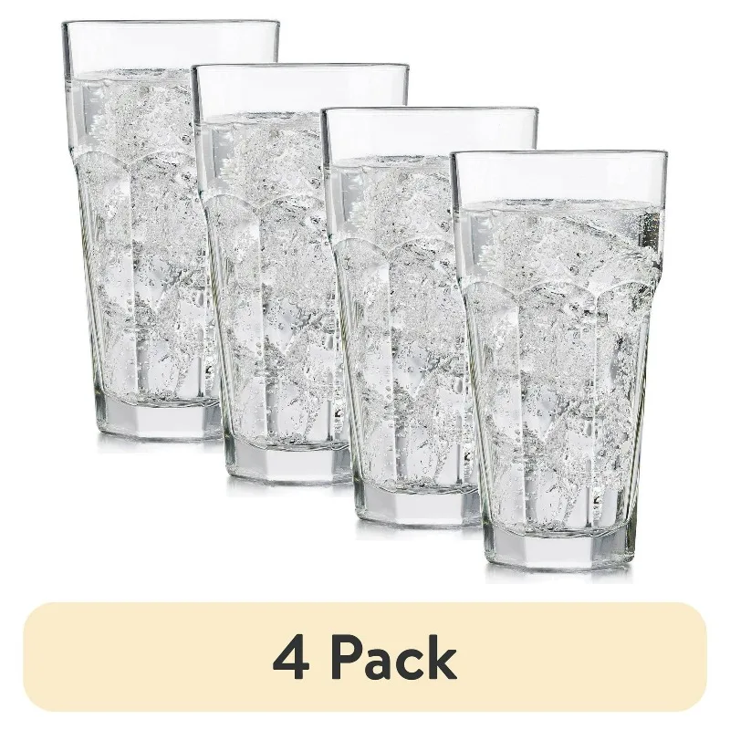 

Очки Gibraltar Ice Tea, легко чистящиеся, идеально подходят для сервировки холодных напитков — подходят для домашних кухонных вечеринок и ежедневного использования