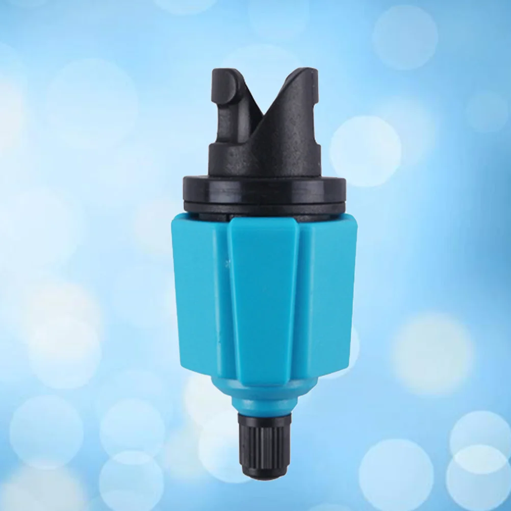 Pumpenadapter für aufblasbares Kajak, Boot, Luftventil-Konvertierungsanschluss, tragbar, wasserdicht, Design für Paddle Board, Aufpumpen, einfach