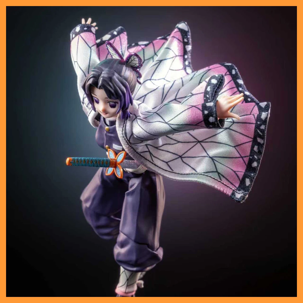 

【Только одежда】shf BUZZmod 1/12, японское аниме, убийца демонов, бабочка, ниндзяго, тканевый халат-ветровка для 6 дюймов, модель экшн-фигурки