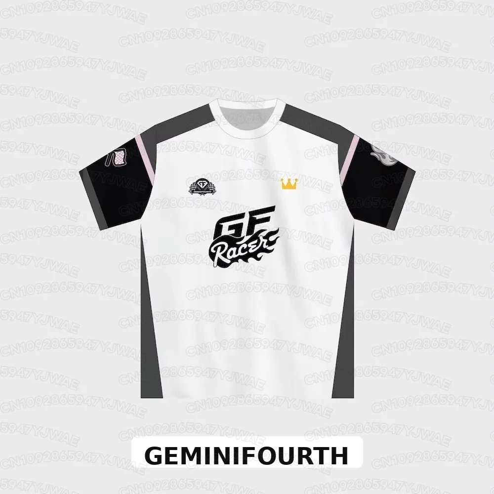 Sommer Herren Damen GMMTV Fan Fest 2026 Trikot Shirt EarthMix GeminiFourth FirstKhaotung PondPhuwin BounPrem T-Shirt – Detail 3