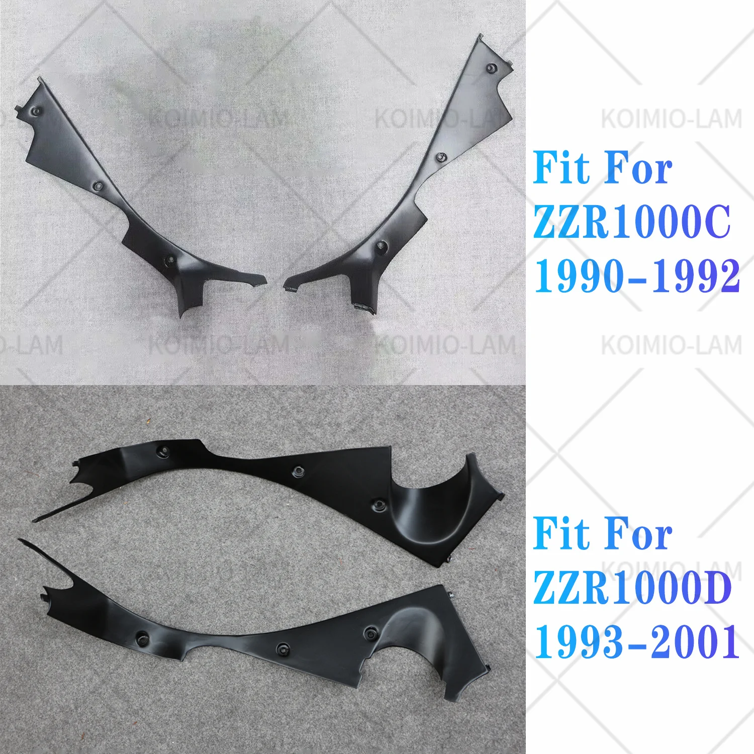 

2 Pcs Part Fairing Fit For Kawasaki ZZR1100C 1990 - 1992 ZX-11 or ZZR1100D 1993 - 2001 ZZR1100