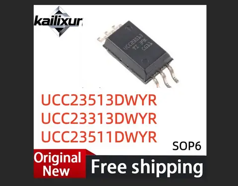 （10Pcs）UCC23513DWYR UCC23513 UCC23313DWYR UC23313 UCC23511DWYR UCC23511 SOP6
