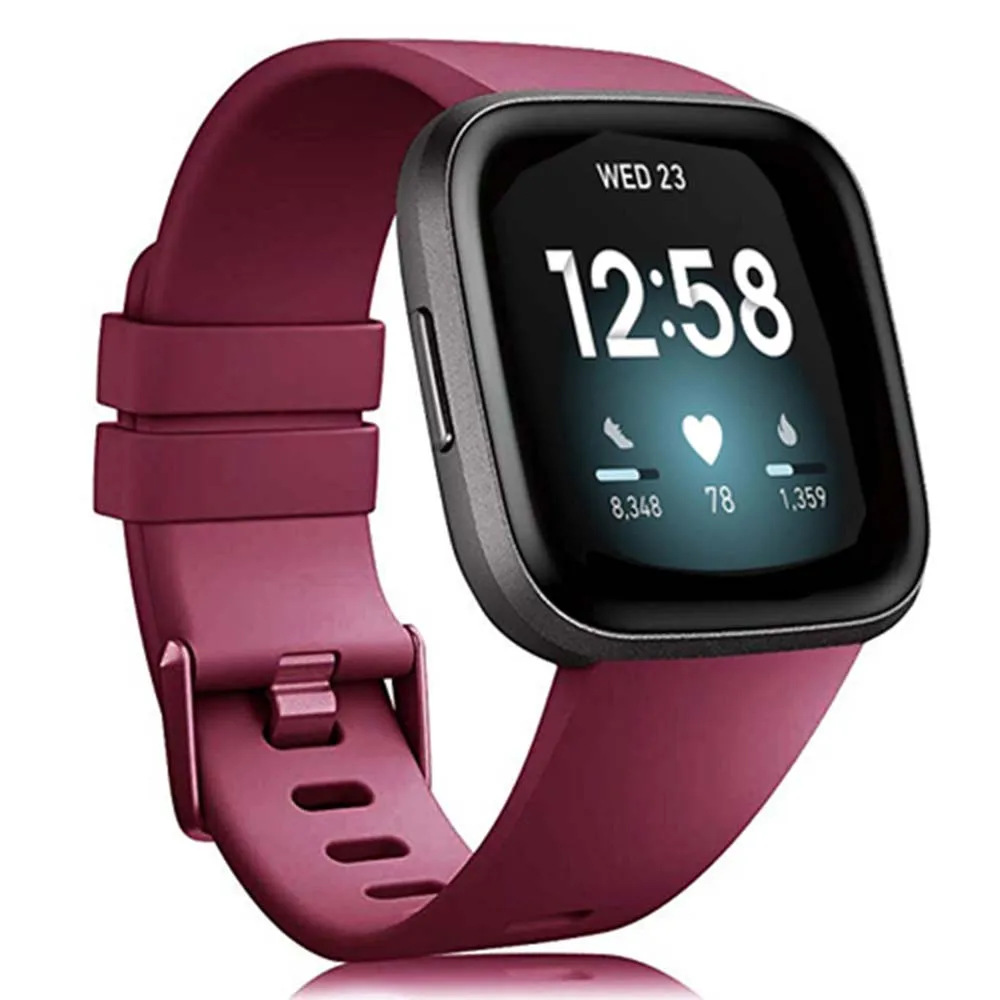 

Ремешок для Fitbit Versa/Versa2/Lite аксессуары для смарт-часов, сменный Браслет, спортивный силиконовый браслет для браслета Fitbit Versa