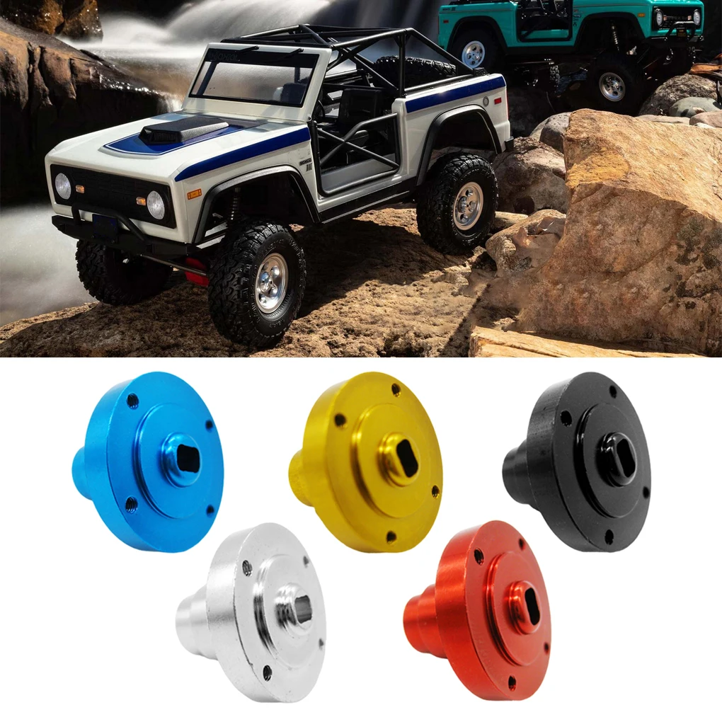 Diff-Gehäuse für AXIAL SCX10 Crawler Aluminiumlegierung Diff Direct Axle für 1/10 SCX0034 RC Upgrade-Teile