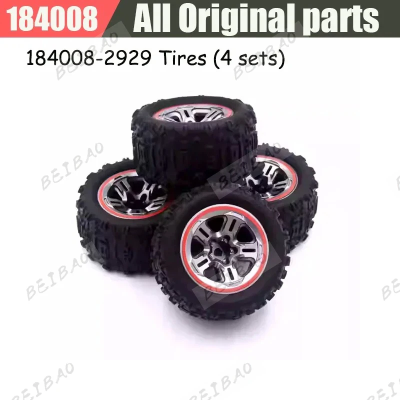 Motor Differential Shell Reifen Lenkgetriebe Antriebswelle Chassis Getriebe für WLtoys 1/18 184008 RC Auto Teile Original Teile