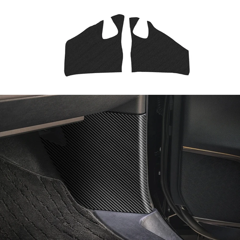 For Toyota Alphard Vellfire 40 Series 2023 2024 Car interior rest pedal side anti kick pad decoration and protective accessories