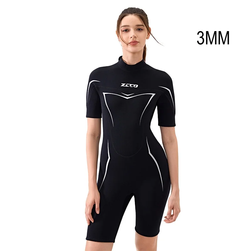 

3MM Neorpene Outdoor Water Sports Keep Warm Kayaking Spearfishing Swim WetSuit Men Women Scuba Snorkeling Bathing Diving Suit