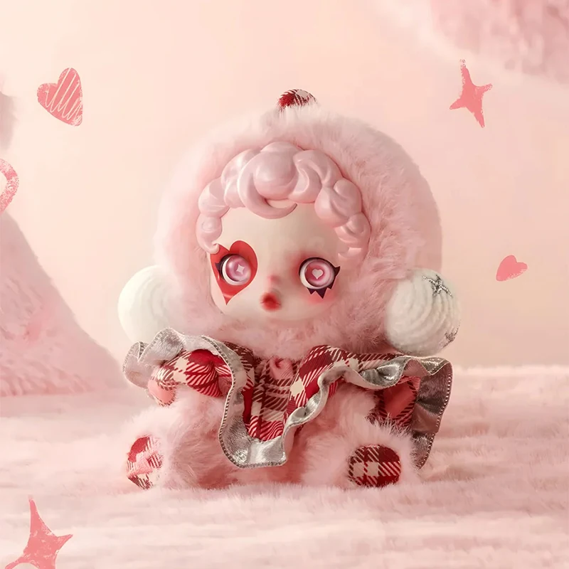 2025 Original Skullpanda Winter Symphony Series Dolls Kawaii Skullpanda Pendant Mystery Box Collection Toys Girl Festival Gifts