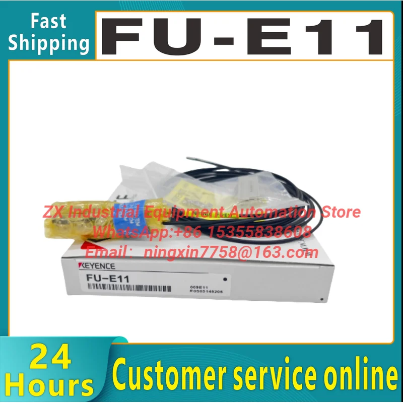 Original Keyence FU-E11 infrared fiber optic sensor, photoelectric switch, piercing area detector