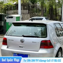 For 1998-2006 Volkswagen VW Golf 4 IV MK4 R32 Rear Roof Spoiler Wings ABS Material Car Tuning Styling Body Kit Accessories Parts
