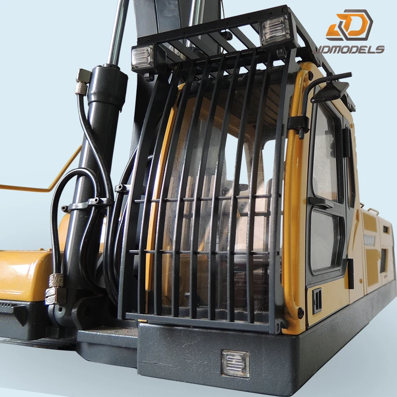 JDM-106B Remote-Controlled Hydraulic Excavator Model Protective  Cab Safety Net For Lesu Tamiya KABOLITE Engineering Vehicle