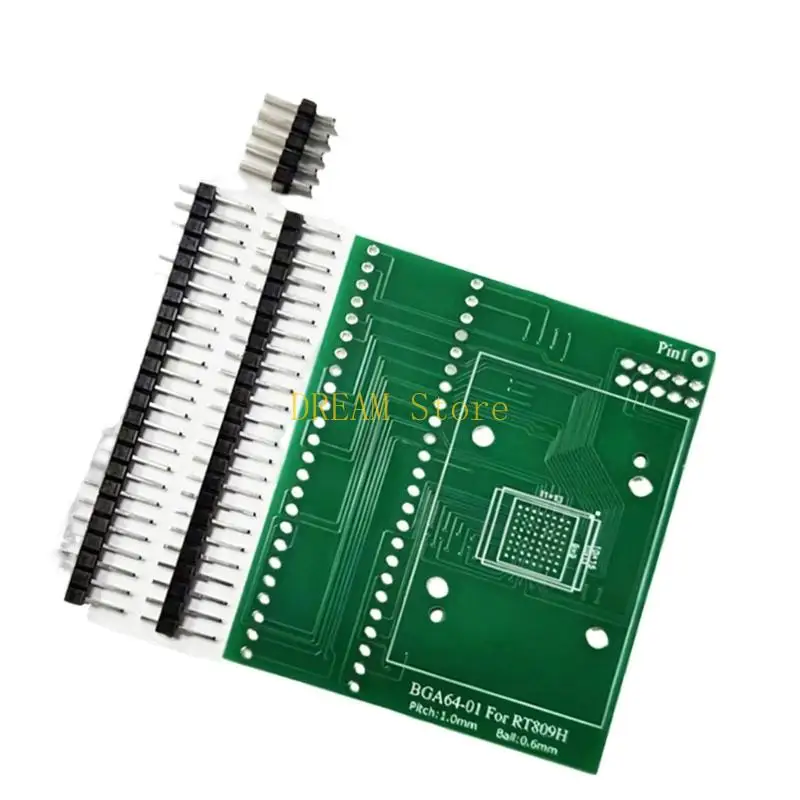 PCBs Green BGA64 Solder Sprays Tin Plate Material For Fast Welding And Stable Performances In Electronics Maintenance best sale