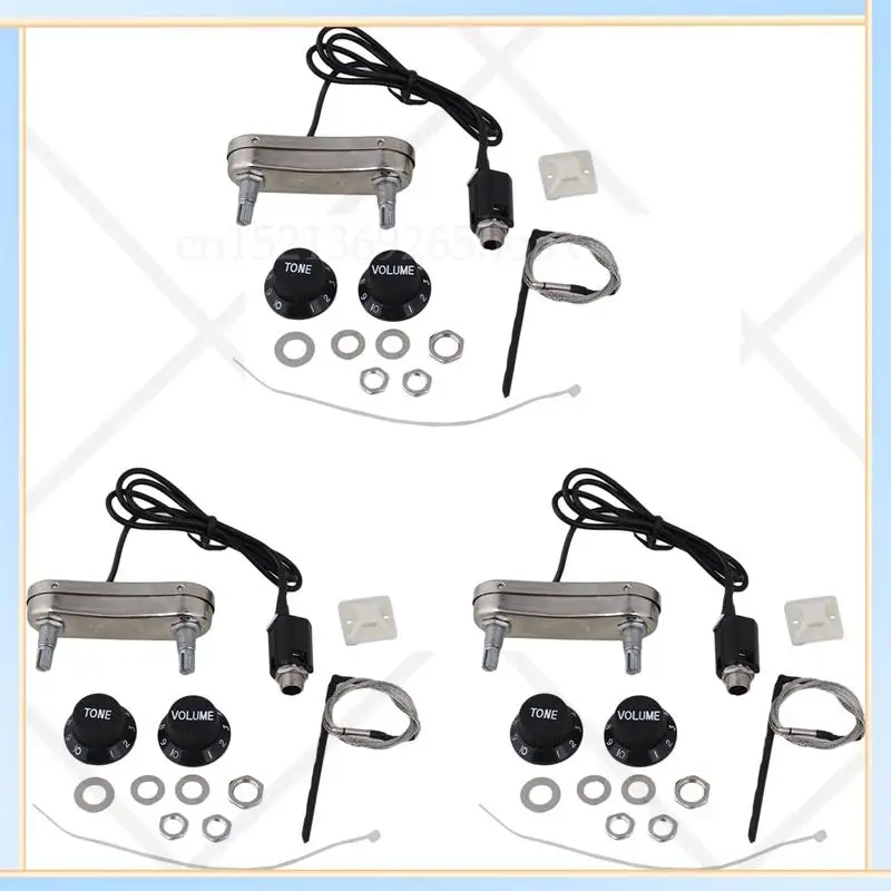 

-SPOR 3X Acoustic Guitar Pickup Piezo & Passive Preamp PS700